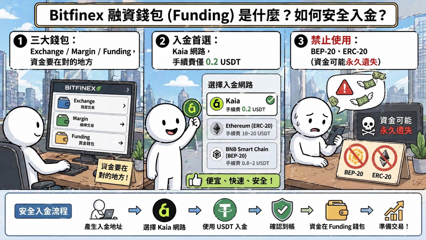 Bitfinex融資錢包 (Funding)是什麼?如何安全入金?